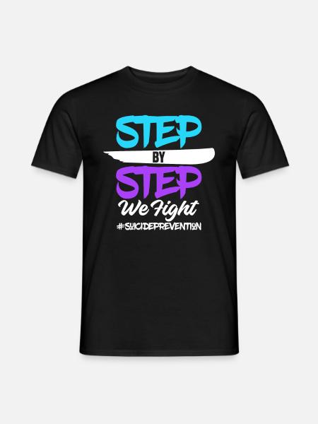988 Monat der Suizidprävention Woche der - Männer T-Shirt - Schwarz