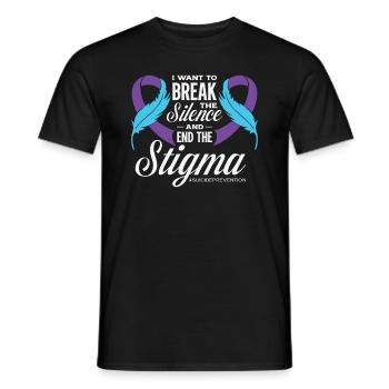 Mois de la prévention du suicide 988 Soutien à l' - T-shirt homme - noir - Devant - AI Model Male 178 light (178cm)