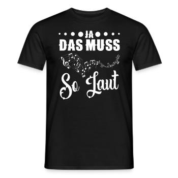Chorsänger Orchester Musiker Chor Tenorsänger - Männer T-Shirt - Schwarz - Vorne - AI Model Male 178 light (178cm)