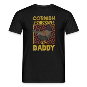 Papa combattant indien - T-shirt homme - noir - Devant - AI Model Male 178 light (178cm)