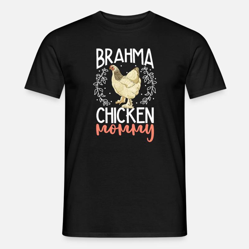 Brahma Mama - Männer T-Shirt - Schwarz