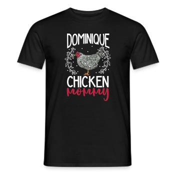 Dominique Maman - T-shirt homme - noir - Devant - AI Model Male 178 light (178cm)