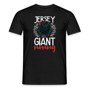 Jersey Giant Mama - Männer T-Shirt - Schwarz - Vorne - AI Model Male 178 light (178cm)