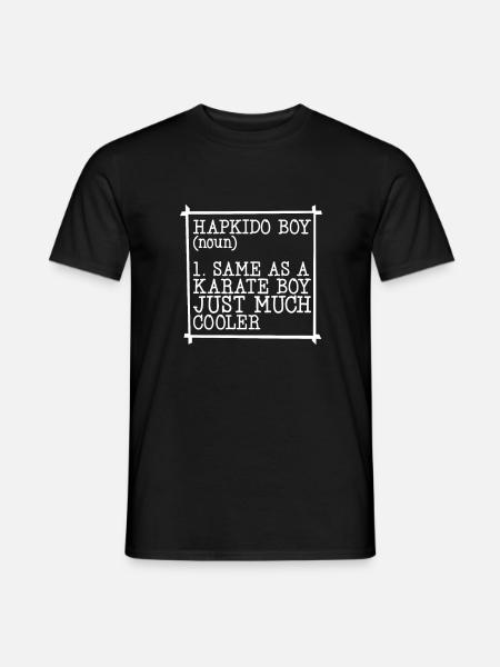 Hapkido boy - Men's T-Shirt - black