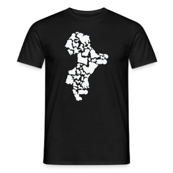Shih Tzu Dog Mom Shih Tzu Dad - Men's T-Shirt - black - Front - AI Model Male 178 light (178cm)