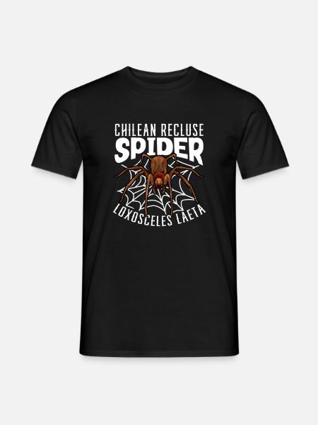 Chilean angle spider - Men's T-Shirt - black