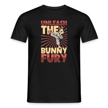 Lapin - Tang Soo Do - T-shirt homme - noir - Devant - AI Model Male 178 light (178cm)