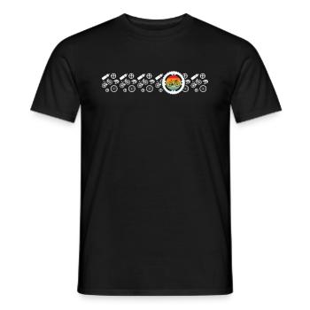 Radfahrer Fahrrad Radfahren Rennradfahren - Männer T-Shirt - Schwarz - Vorne - AI Model Male 178 light (178cm)
