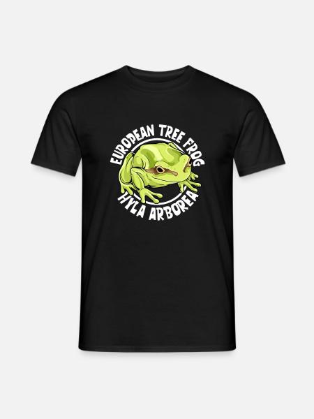 Tree frog - Men's T-Shirt - black