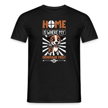 Accueil - Denmark Feist - T-shirt homme - noir - Devant - AI Model Male 178 light (178cm)