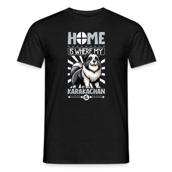 Accueil - Karakachan - T-shirt homme - noir - Devant - AI Model Male 178 light (178cm)