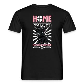 Zuhause - Ca de bestiar - Männer T-Shirt - Schwarz - Vorne - AI Model Male 178 light (178cm)