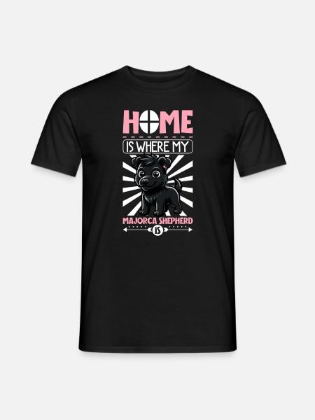Home - Ca de bestiar - Men's T-Shirt - black