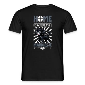 Page d’accueil - Markiesje - T-shirt homme - noir - Devant - AI Model Male 178 light (178cm)