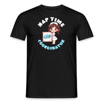 Anesthesia Nurse Nap Time Coordinator - Men's T-Shirt - black - Front - AI Model Male 178 light (178cm)