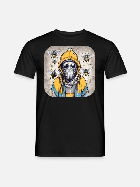 Horror Bees Demon - Men's T-Shirt - black