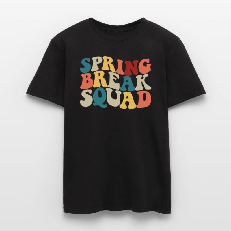 Spring Break Squad Retro Spring Break 2025 Männer T-Shirt