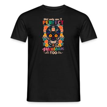 Cinco De Mayo n’est pas seulement parfait mexicain - T-shirt homme - noir - Devant - AI Model Male 178 light (178cm)