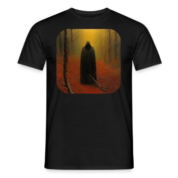 Sinister Demon - Men's T-Shirt - black - Front - AI Model Male 178 light (178cm)
