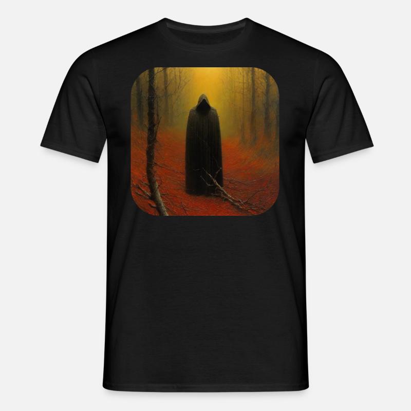 Düsterer Dämon - Männer T-Shirt - Schwarz