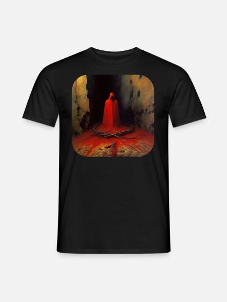 Düsterer Dämon - Männer T-Shirt - Schwarz