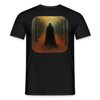 Düsterer Dämon - Männer T-Shirt - Schwarz - Vorne - AI Model Male 178 light (178cm)