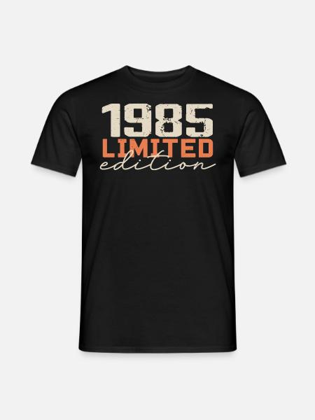 Né en 1985 | Vintage 1985 Anniversaire Rétro - T-shirt homme - noir