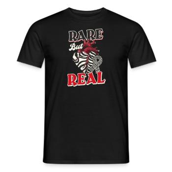 Ehlers Danlos Rare But Real - Men's T-Shirt - black - Front - AI Model Male 178 light (178cm)