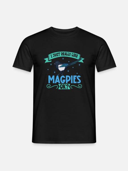 J’aime ma pie - T-shirt homme - noir