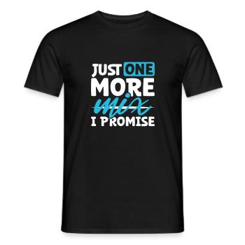 Nur noch ein Mix - Sound Engineer - Männer T-Shirt - Schwarz - Vorne - AI Model Male 178 light (178cm)