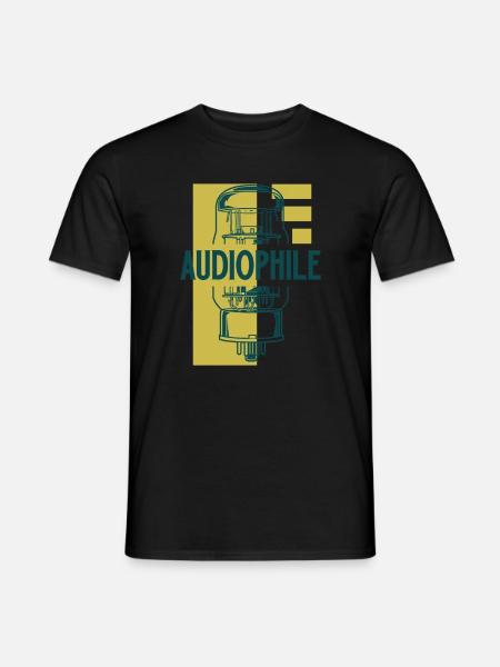 Audiophile - Vacuum Tube - Men's T-Shirt - black