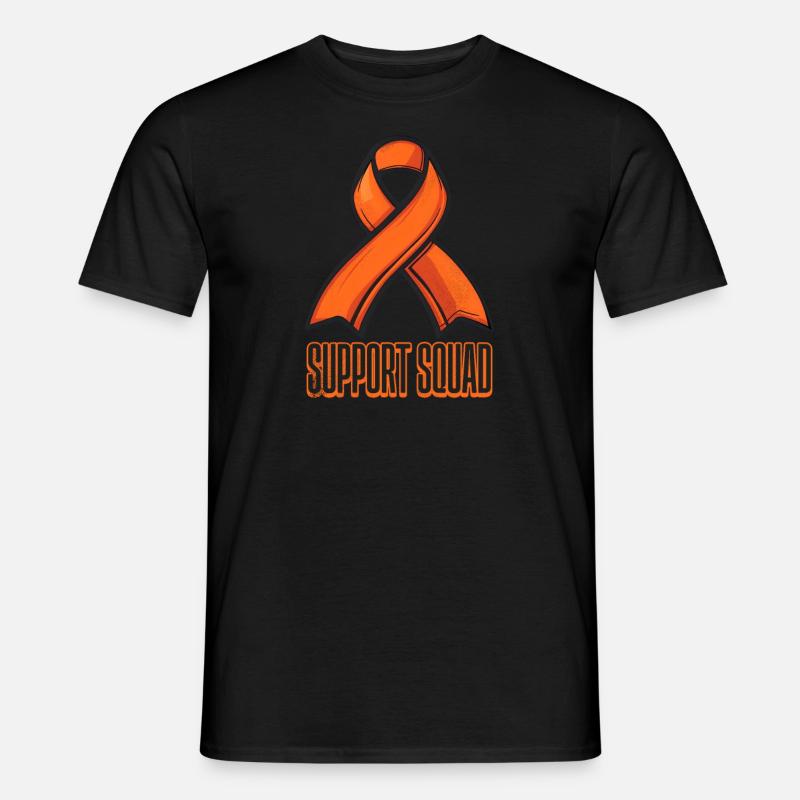 MS Awareness Support Squad - Männer T-Shirt - Schwarz