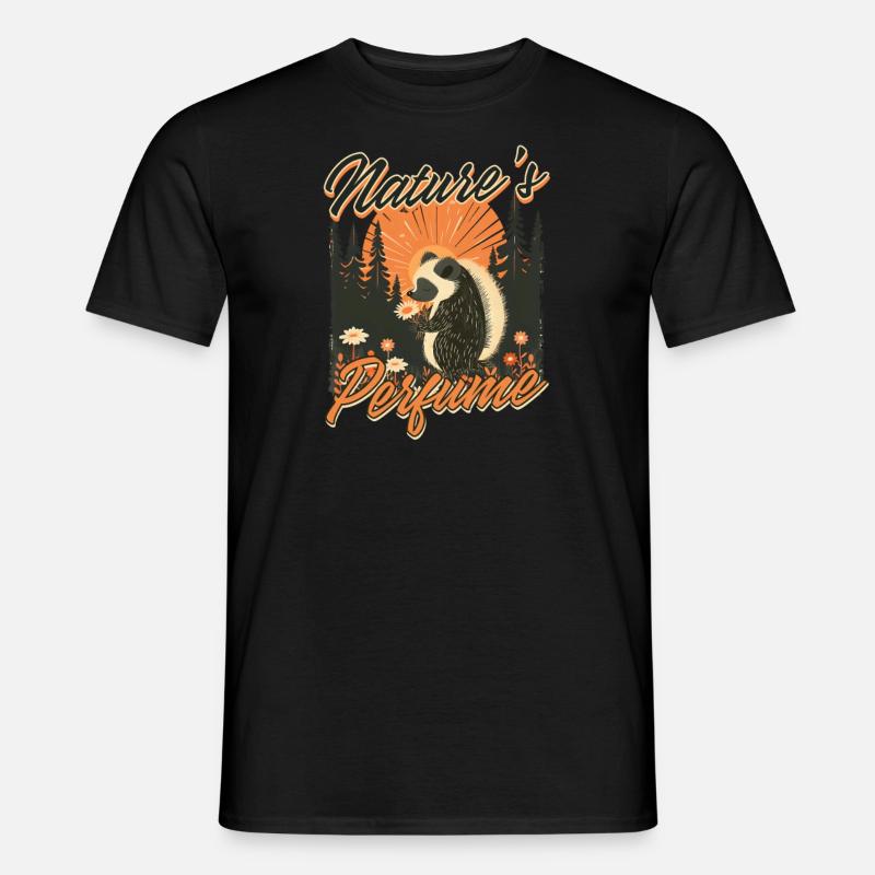 Skunk Nature's Perfume - Men's T-Shirt - black