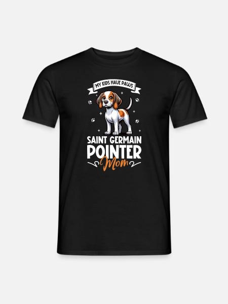 Braque Saint-Germain Mom - Men's T-Shirt - black