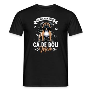 Ca de Bou Mama - Männer T-Shirt - Schwarz - Vorne - AI Model Male 178 light (178cm)