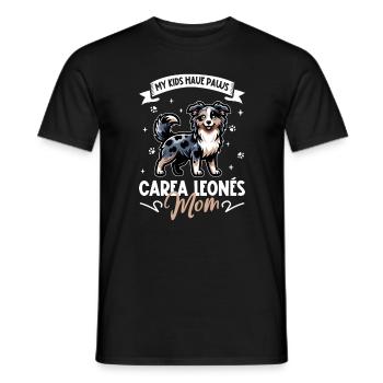 Carea Leoné's mom - Men's T-Shirt - black - Front - AI Model Male 178 light (178cm)