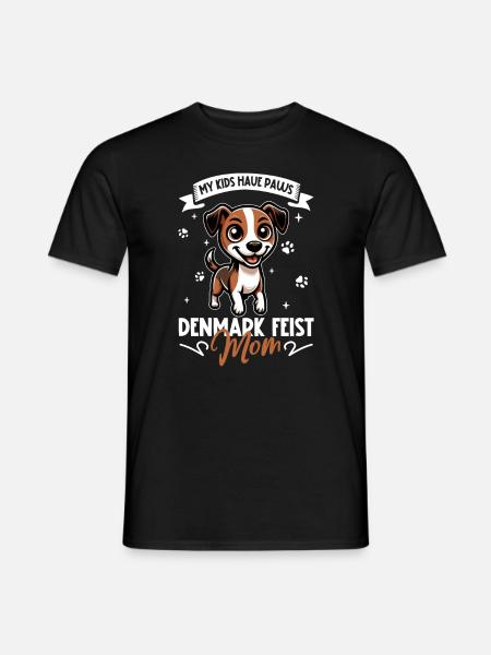 Danemark Feist Mama - T-shirt homme - noir