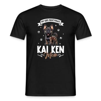 Kai Ken Mama - Männer T-Shirt - Schwarz - Vorne - AI Model Male 178 light (178cm)