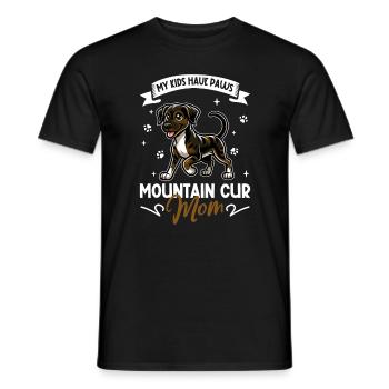 Cur Mama de montagne - T-shirt homme - noir - Devant - AI Model Male 178 light (178cm)
