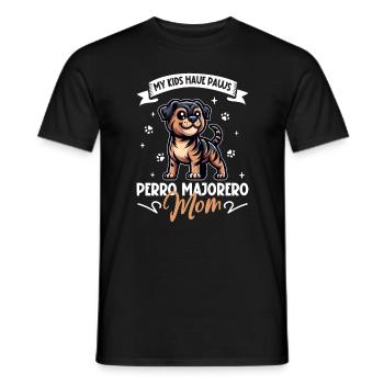 Majorero Canario Mom - Men's T-Shirt - black - Front - AI Model Male 178 light (178cm)