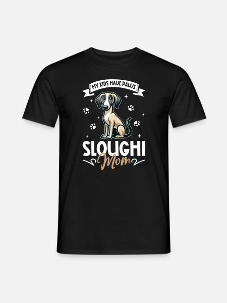Sloughi Mama - Men's T-Shirt - black
