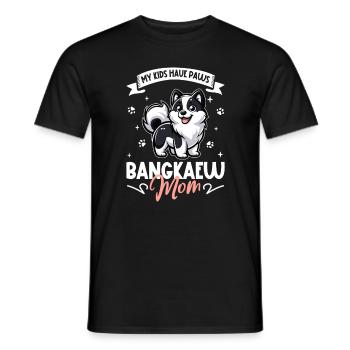 Thai Bangkaew Dog Mama - Männer T-Shirt - Schwarz - Vorne - AI Model Male 178 light (178cm)