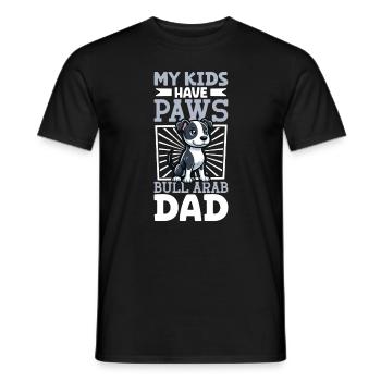 Bull Arab Papa - Männer T-Shirt - Schwarz - Vorne - AI Model Male 178 light (178cm)