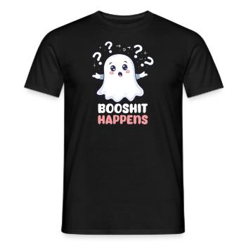 Booshit Booshit se produit - T-shirt homme - noir - Devant - AI Model Male 178 light (178cm)