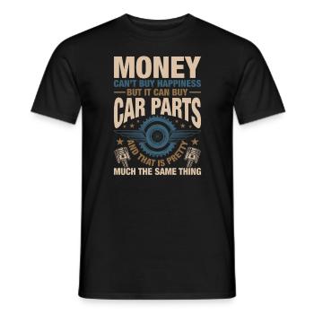 Mechaniker KFZ Tuner Autoliebe - Männer T-Shirt - Schwarz - Vorne - AI Model Male 178 light (178cm)
