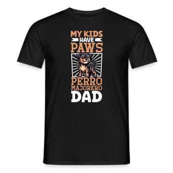 Majorero Canario Papa - Men's T-Shirt - black - Front - AI Model Male 178 light (178cm)