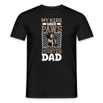 Slovensky hrubosrsty stavac Papa - T-shirt homme - noir - Devant - AI Model Male 178 light (178cm)