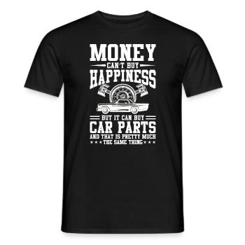 Mechaniker KFZ Tuner Autoliebe - Männer T-Shirt - Schwarz - Vorne - AI Model Male 178 light (178cm)