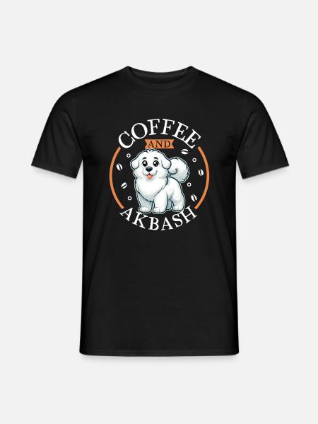 Coffee and Akbas - Men's T-Shirt - black