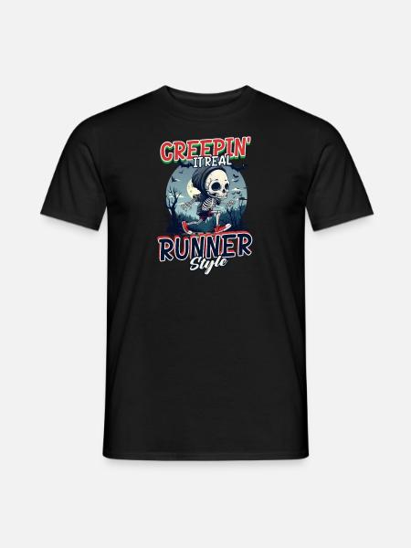 Halloween Runner Runner Style - Men's T-Shirt - black